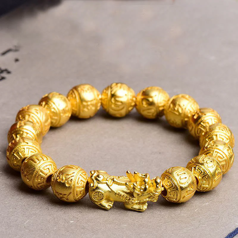 Gold Pixiu Bracelet